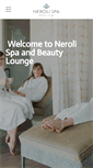 Mobile Screenshot of neroli-spa.com